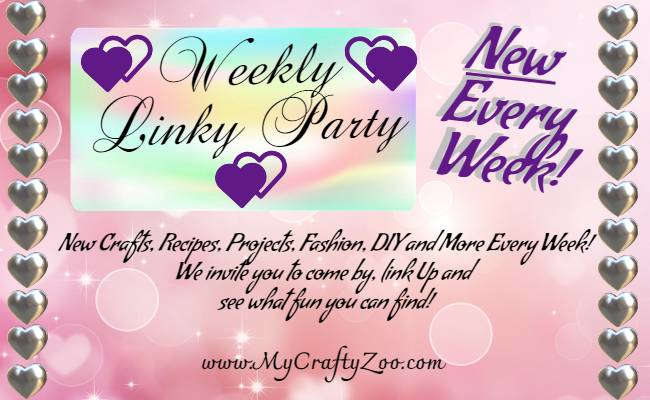 Weekly Linky Party: DIY, Free Printables, Crafts, Recipes