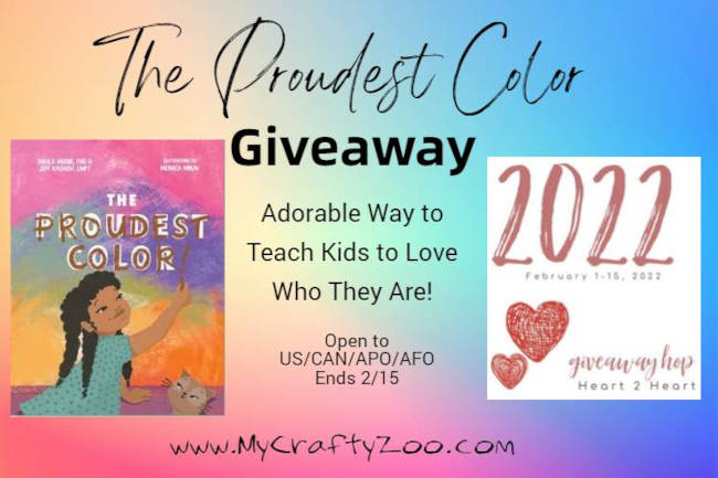 The Proudest Color: Adorable Story Book Giveaway
