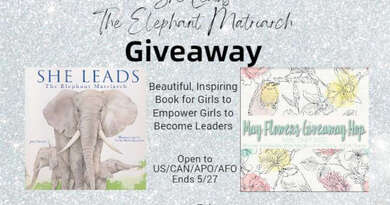 She Leads: The Elephant Matriarch May Flowers Giveaway Ends 5/27